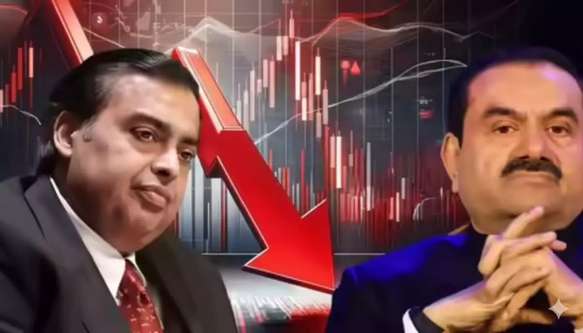 Bad day for billionaires! Ambani and Adani lose billions of dollars in 24 hours Bad day for billionaires! Ambani and Adani lose billions of dollars in 24 hours