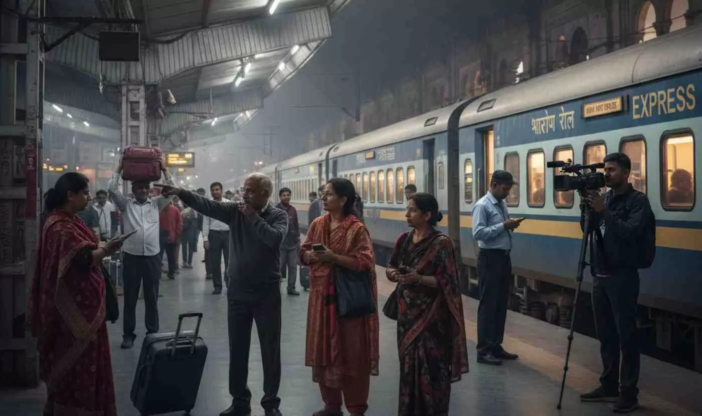 Ai generated image.अजमेर: लिंक रेक की देरी से थमी दयानंद नगरी की रफ्तार, जबलपुर एक्सप्रेस के समय में बड़ा बदलाव Ai generated image.अजमेर: लिंक रेक की देरी से थमी दयानंद नगरी की रफ्तार, जबलपुर एक्सप्रेस के समय में बड़ा बदलाव