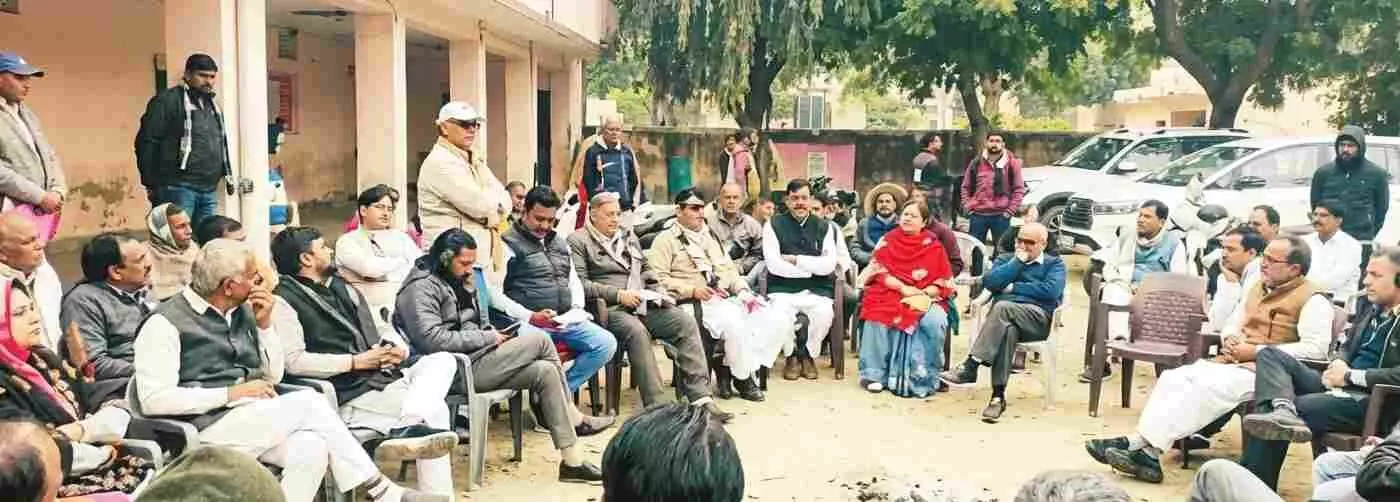 भीलवाड़ा में मनरेगा के वजूद को बचाने उतरी कांग्रेस: मनरेगा बचाओ संग्राम के जरिए केंद्र के खिलाफ आर-पार की जंग का शंखनाद