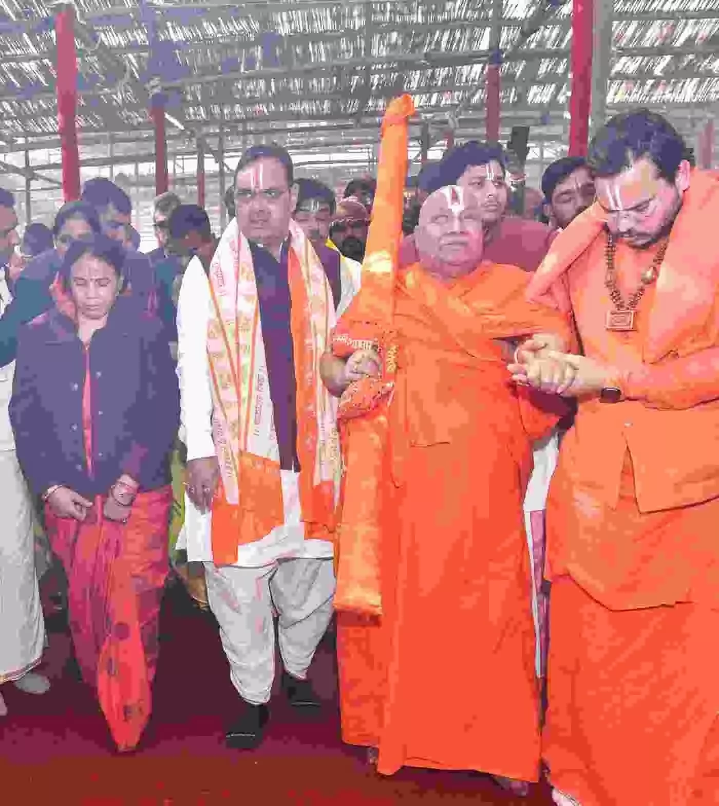 जयपुर: 1008 कुण्डीय हनुमान महायज्ञ में मुख्यमंत्री भजनलाल शर्मा ने दी आहुति, जगद्गुरु रामभद्राचार्य के सानिध्य में गूंजा वसुधैव कुटुम्बकम का मंत्र जयपुर: 1008 कुण्डीय हनुमान महायज्ञ में मुख्यमंत्री भजनलाल शर्मा ने दी आहुति, जगद्गुरु रामभद्राचार्य के सानिध्य में गूंजा वसुधैव कुटुम्बकम का मंत्र