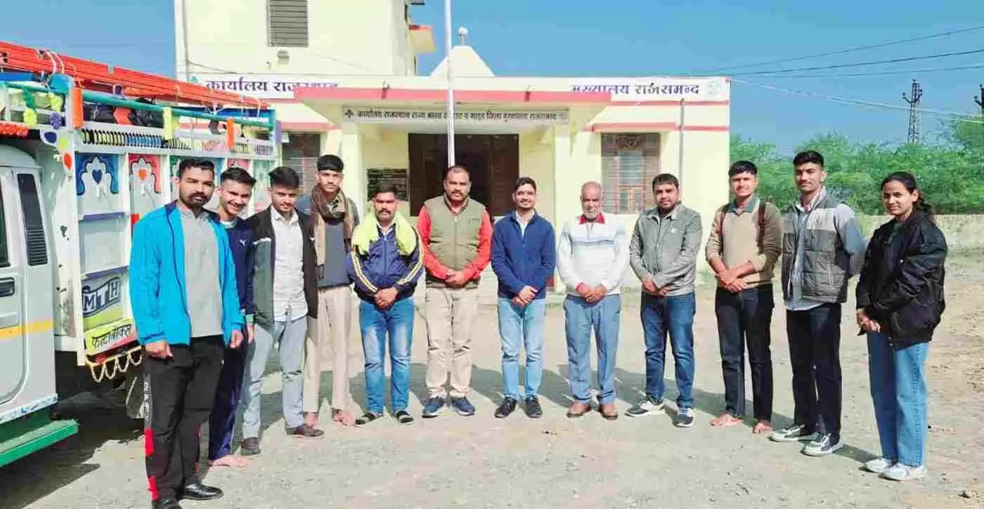 आमेट: आईडाणा के रोवर कृपाल सिंह ने रचा इतिहास, छत्तीसगढ़ में आयोजित प्रथम राष्ट्रीय जंबूरी में करेंगे राजसमंद का प्रतिनिधित्व आमेट: आईडाणा के रोवर कृपाल सिंह ने रचा इतिहास, छत्तीसगढ़ में आयोजित प्रथम राष्ट्रीय जंबूरी में करेंगे राजसमंद का प्रतिनिधित्व