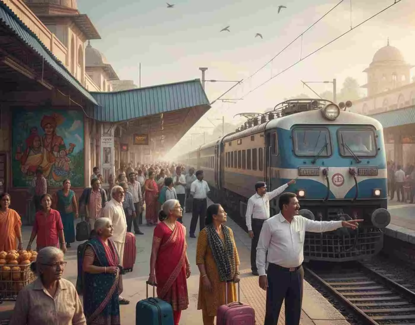 Ai generated image.रानी और जवाईबांध स्टेशन पर रेल सेवाओं का ठहराव: मारवाड़ के यात्रियों को बड़ी सौगात Ai generated image.रानी और जवाईबांध स्टेशन पर रेल सेवाओं का ठहराव: मारवाड़ के यात्रियों को बड़ी सौगात