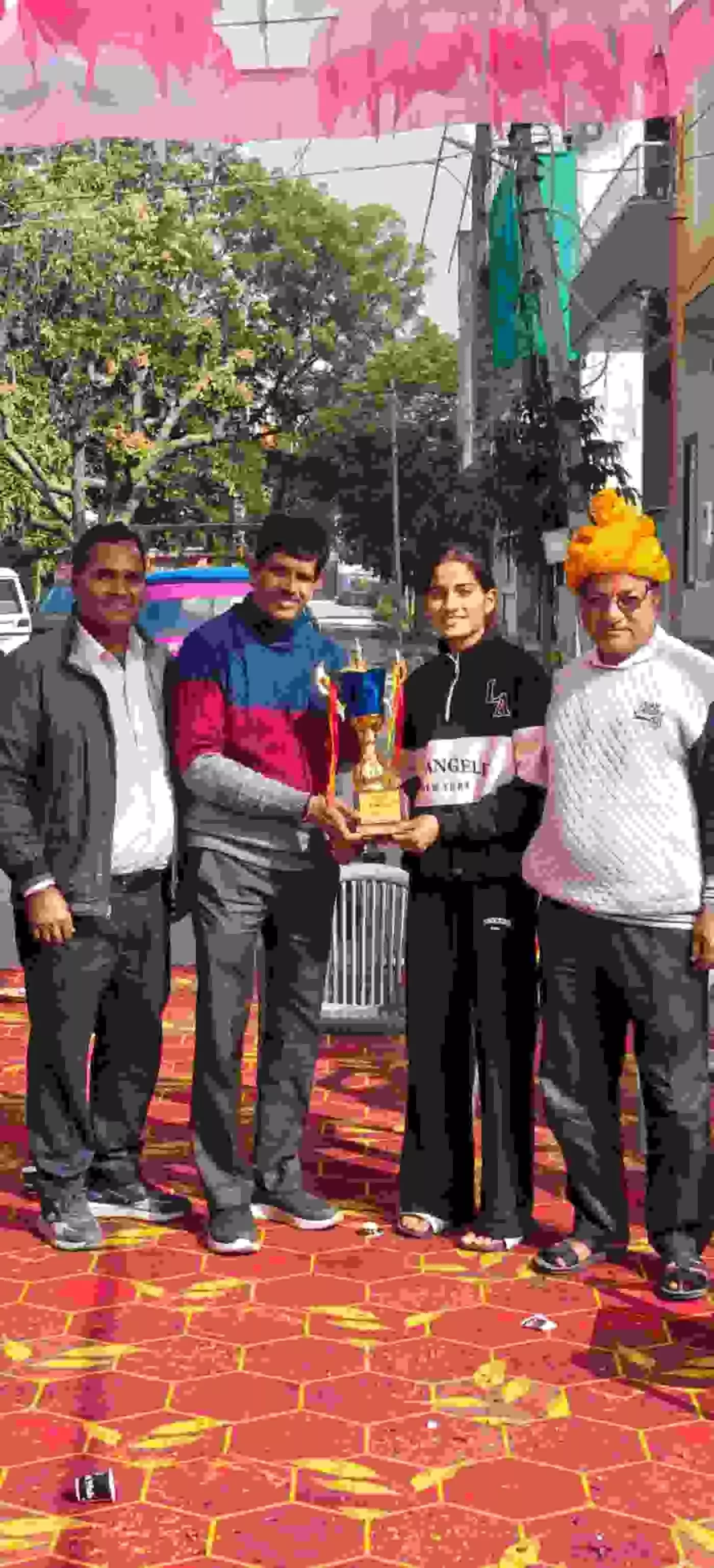 भीलवाड़ा की बेटी ने रचा इतिहास: कृतिका खटीक के नेतृत्व में राजस्थान बास्केटबॉल टीम ने पहली बार जीता राष्ट्रीय स्वर्ण पदक