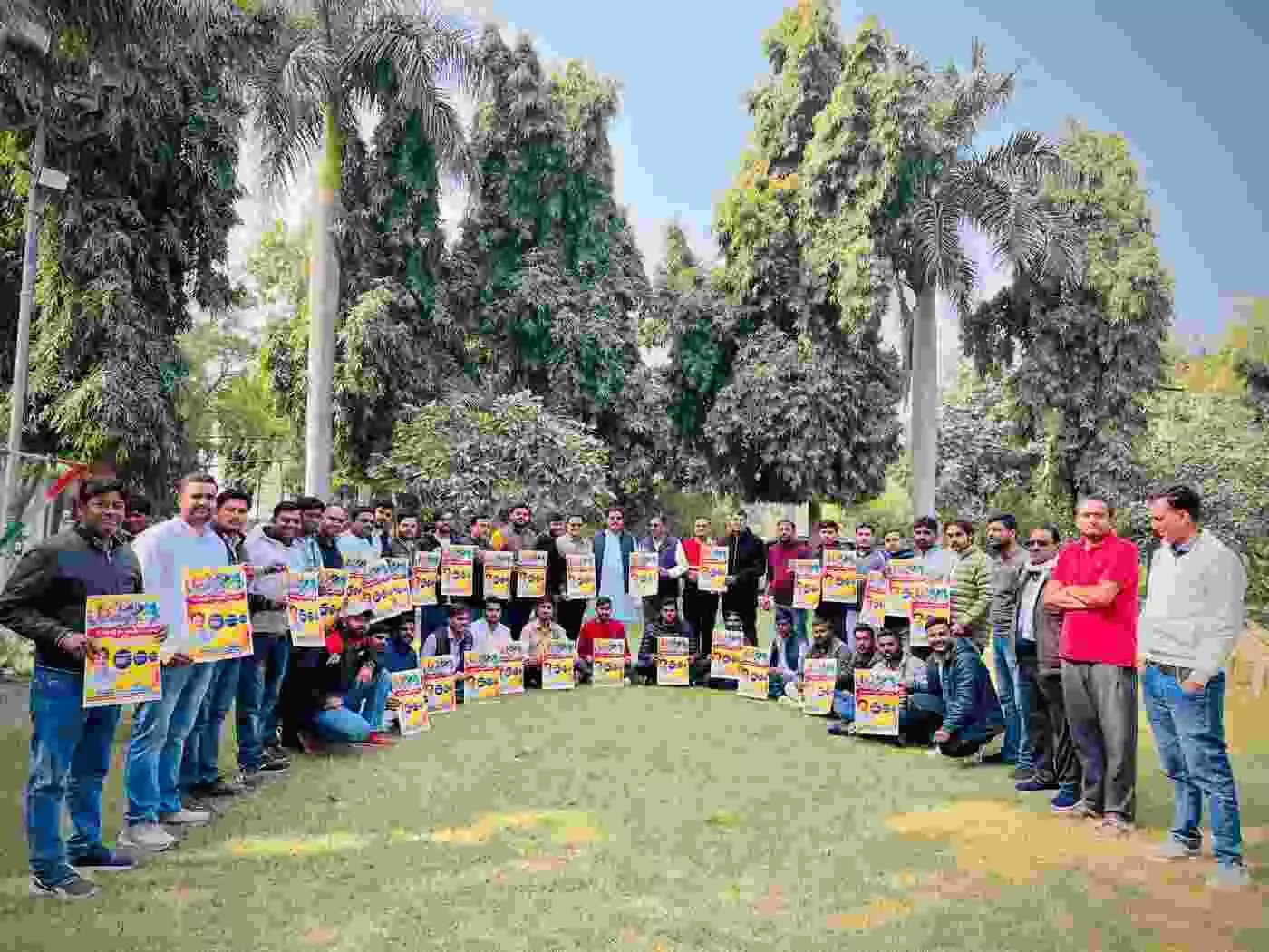 निंबाहेड़ा में खेल और युवा ऊर्जा का महासंगम: उदय खेल महोत्सव 2026 के पोस्टर का भव्य विमोचन