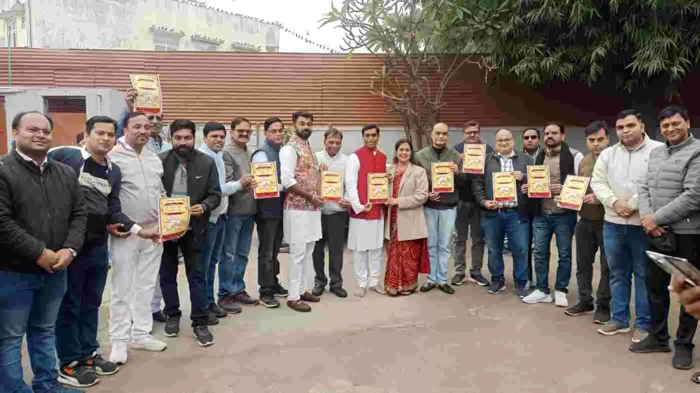 कोटा: जेसीआई कोटा स्टार की दो दिवसीय धार्मिक यात्रा के पोस्टर का भव्य विमोचन, नाथद्वारा और सांवरिया सेठ के दर्शन करेंगे सदस्य