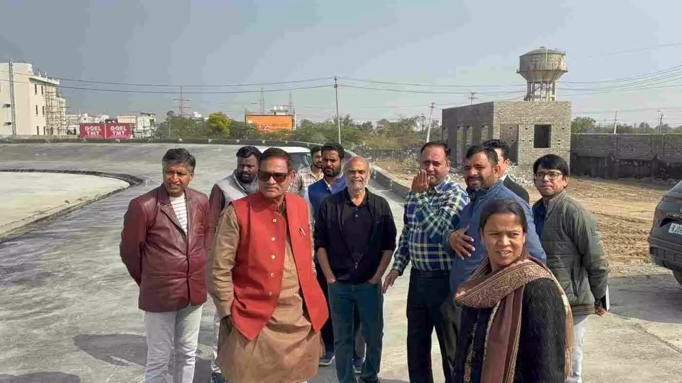 भीलवाड़ा: सुखाड़िया सर्किल अंडरब्रिज का विधायक कोठारी ने किया औचक निरीक्षण, जलभराव की समस्या के स्थाई समाधान के दिए कड़े निर्देश