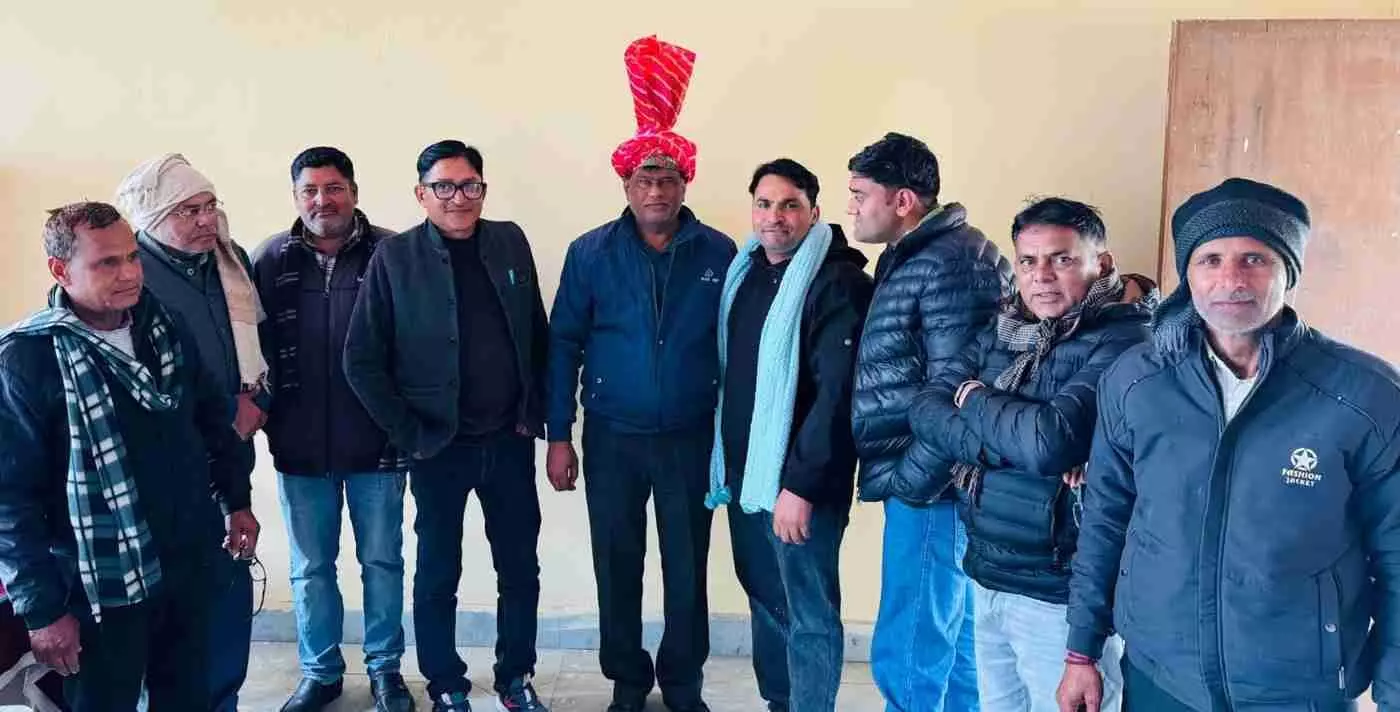 गंगापुर सिटी: राजकीय उच्च माध्यमिक विद्यालय सीतोड में सोहनलाल कोली ने संभाला प्रधानाचार्य का पदभार, ग्रामीणों ने किया भव्य स्वागत