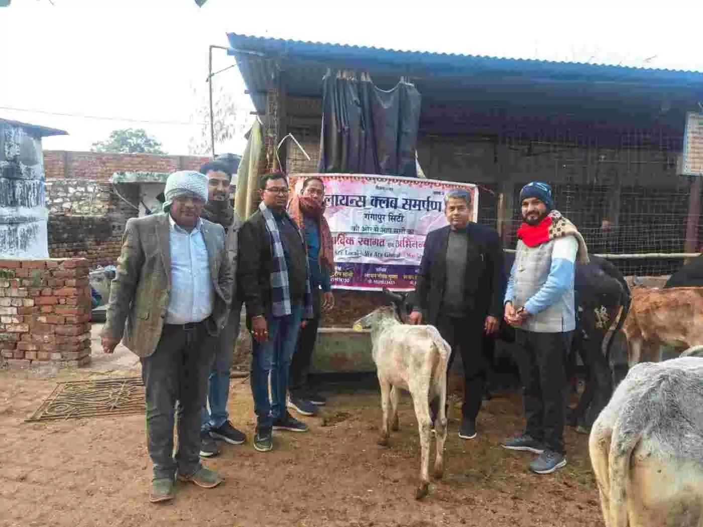 गंगापुर सिटी: सेवा और समर्पण के संगम से महका पोषण पर्व सप्ताह, लायंस क्लब दिशा और समर्पण ने पेश की मानवता की मिसाल