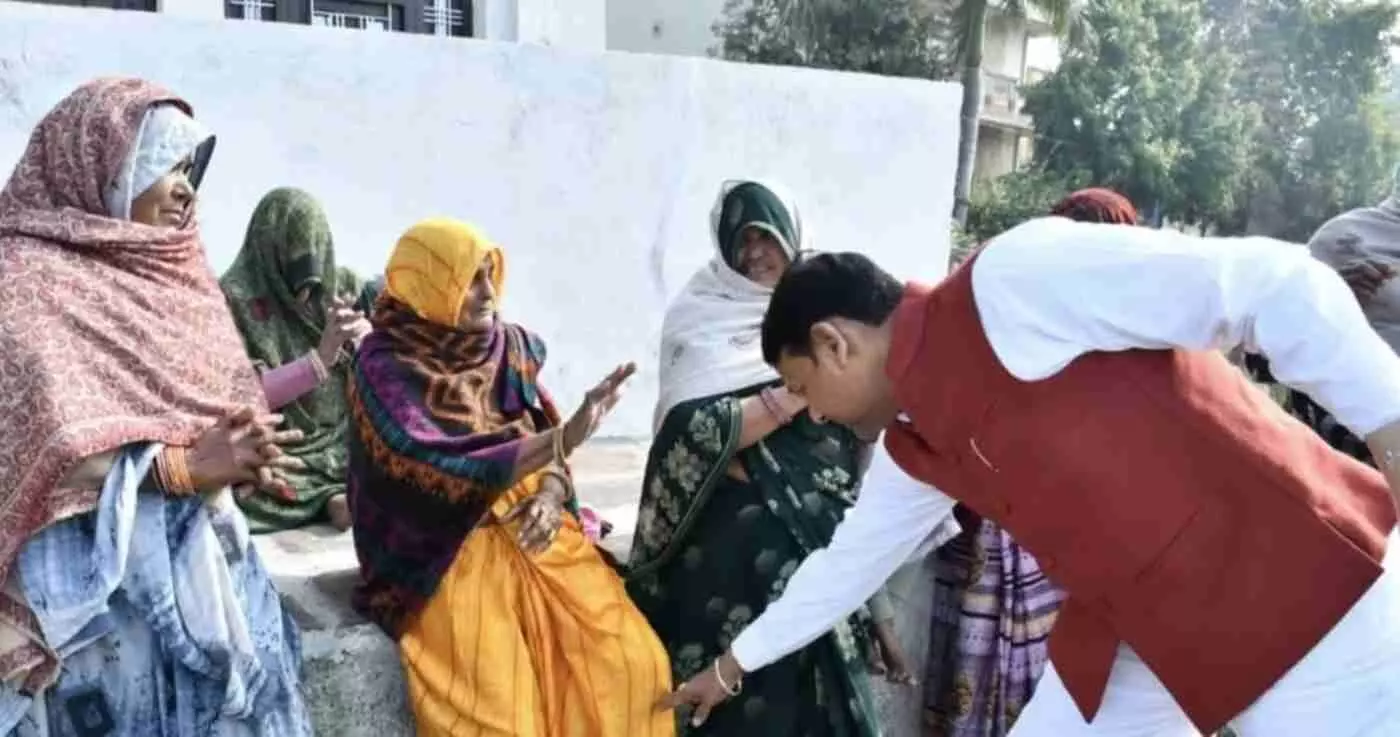 बारां: अंता विधायक प्रमोद जैन भाया ने गांवों में जताया मतदाताओं का आभार, साबू परिवार की कथा में लिया धर्मलाभ बारां: अंता विधायक प्रमोद जैन भाया ने गांवों में जताया मतदाताओं का आभार, साबू परिवार की कथा में लिया धर्मलाभ