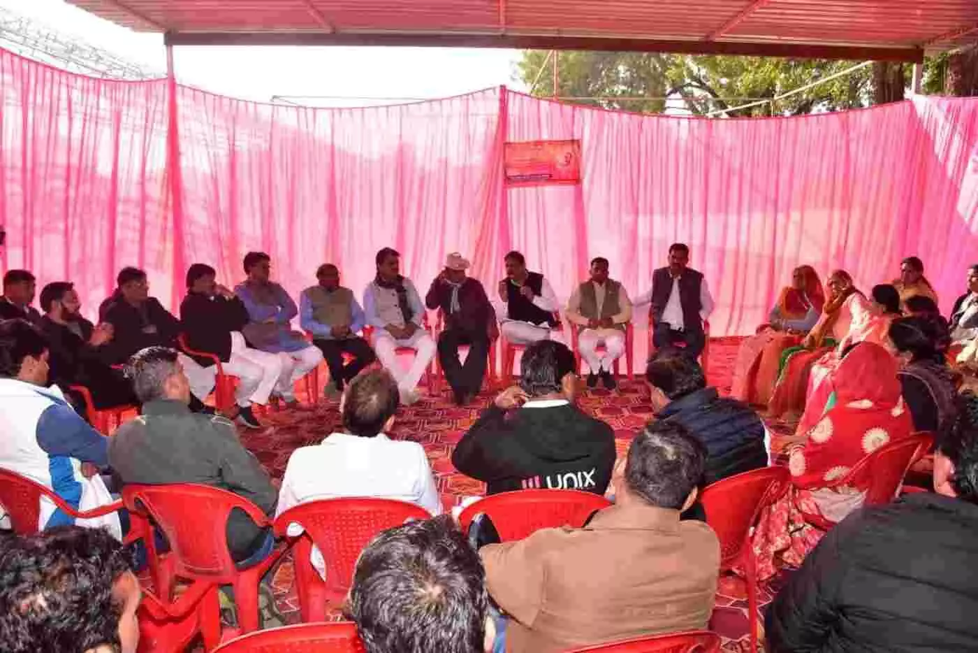 चित्तौड़गढ़ में उमड़ेगा श्रद्धा का ज्वार: उत्तम स्वामी महाराज की भागवत कथा की तैयारियों को लेकर रतन बाग में हुंकार