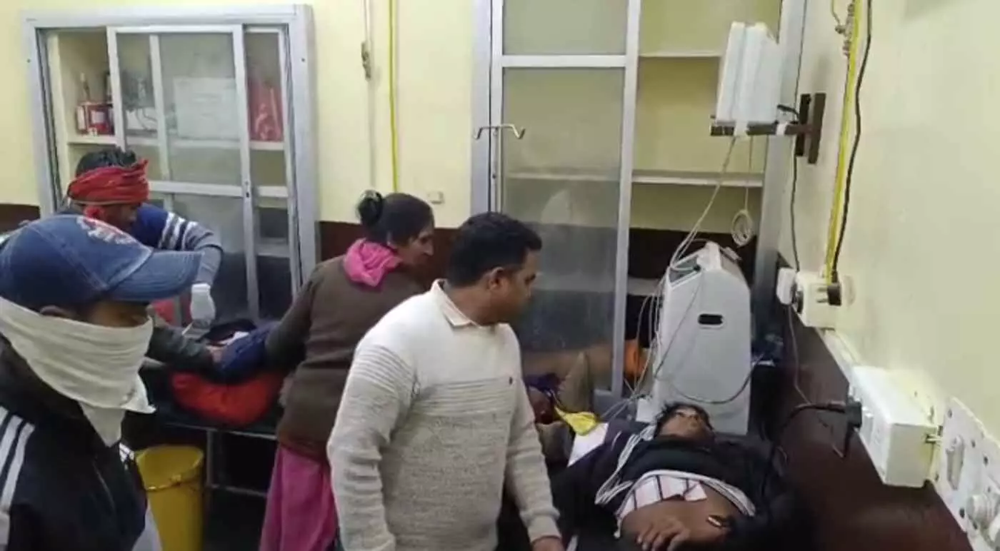 उदयपुर: कोल्यारी बाईपास पर भीषण सड़क दुर्घटना, दो युवक लहूलुहान, हालत नाजुक