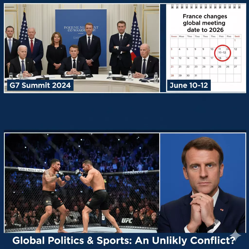 Did the G7 summit bow to a White House UFC event Did the G7 summit bow to a White House UFC event