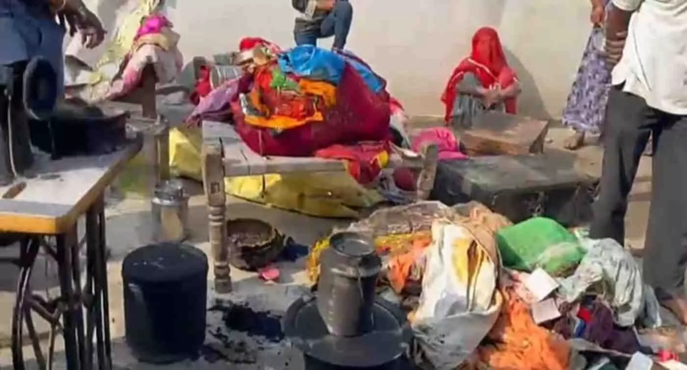 रायपुर: सीरमा में गैस रिसाव से घर में धधकी आग, ग्रामीणों के साहस से टला भीषण धमाका