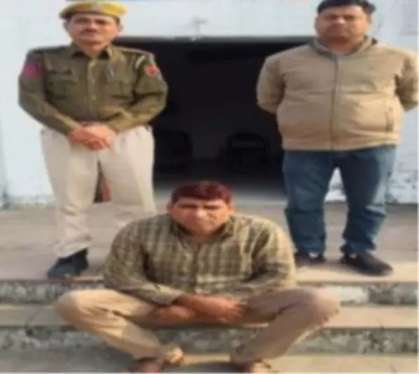 सवाई माधोपुर: चौथ का बरवाड़ा पुलिस की बड़ी कामयाबी, 7 महीने से फरार 2000 का इनामी बदमाश टोंक से दबोचा