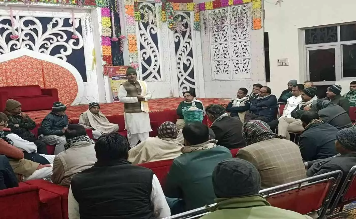 गंगापुर सिटी में आध्यात्मिक महोत्सव: 19 जनवरी से गूंजेंगे मां भगवती के जयकारे, तैयारियों को लेकर हुई भव्य बैठक