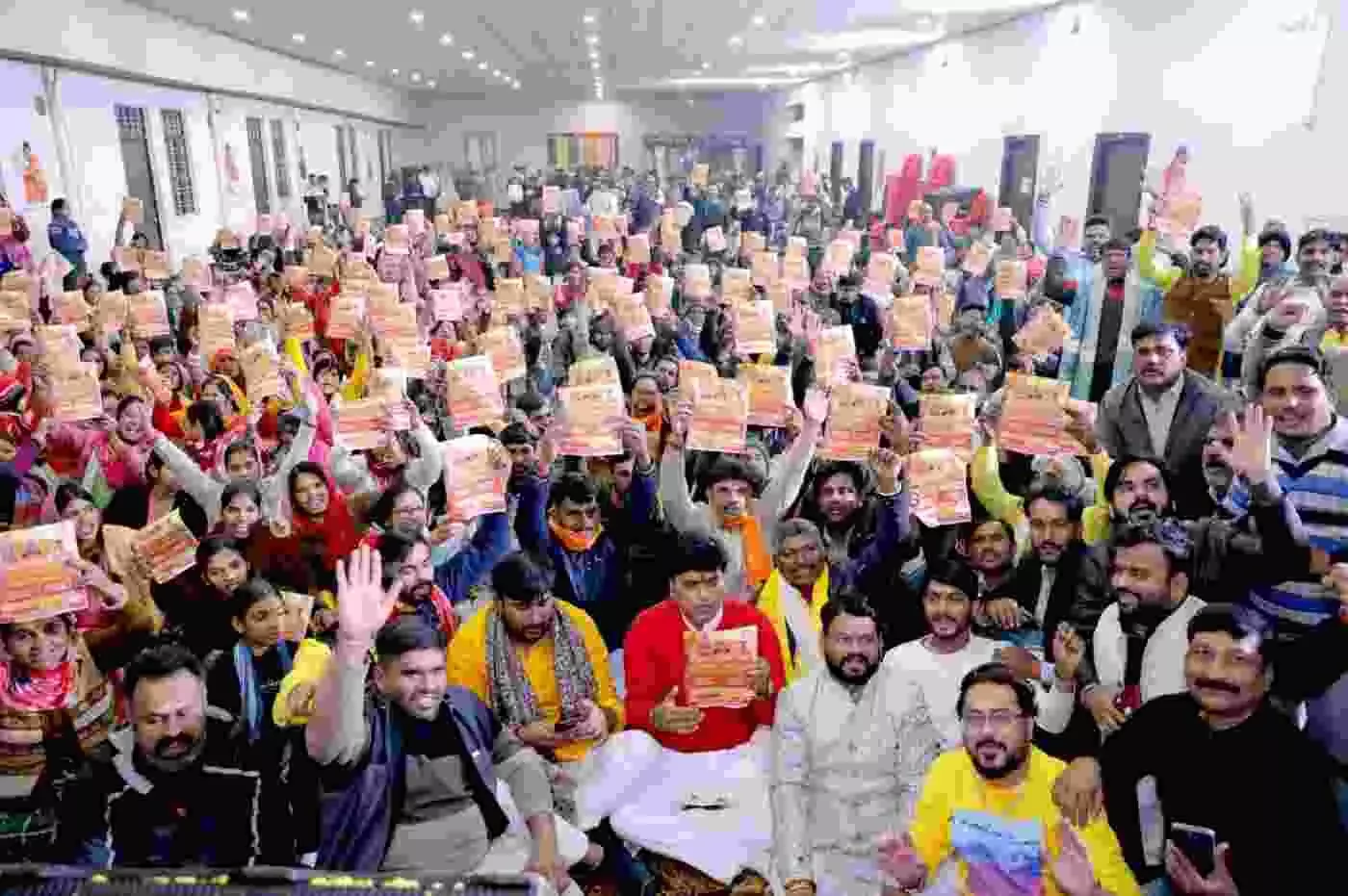 कोटा में उमड़ा आस्था का महासागर: आचार्य धीरेंद्र शास्त्री की कथा से पूर्व सुंदरकांड के पाठ से गुंजायमान हुई शिक्षा नगरी