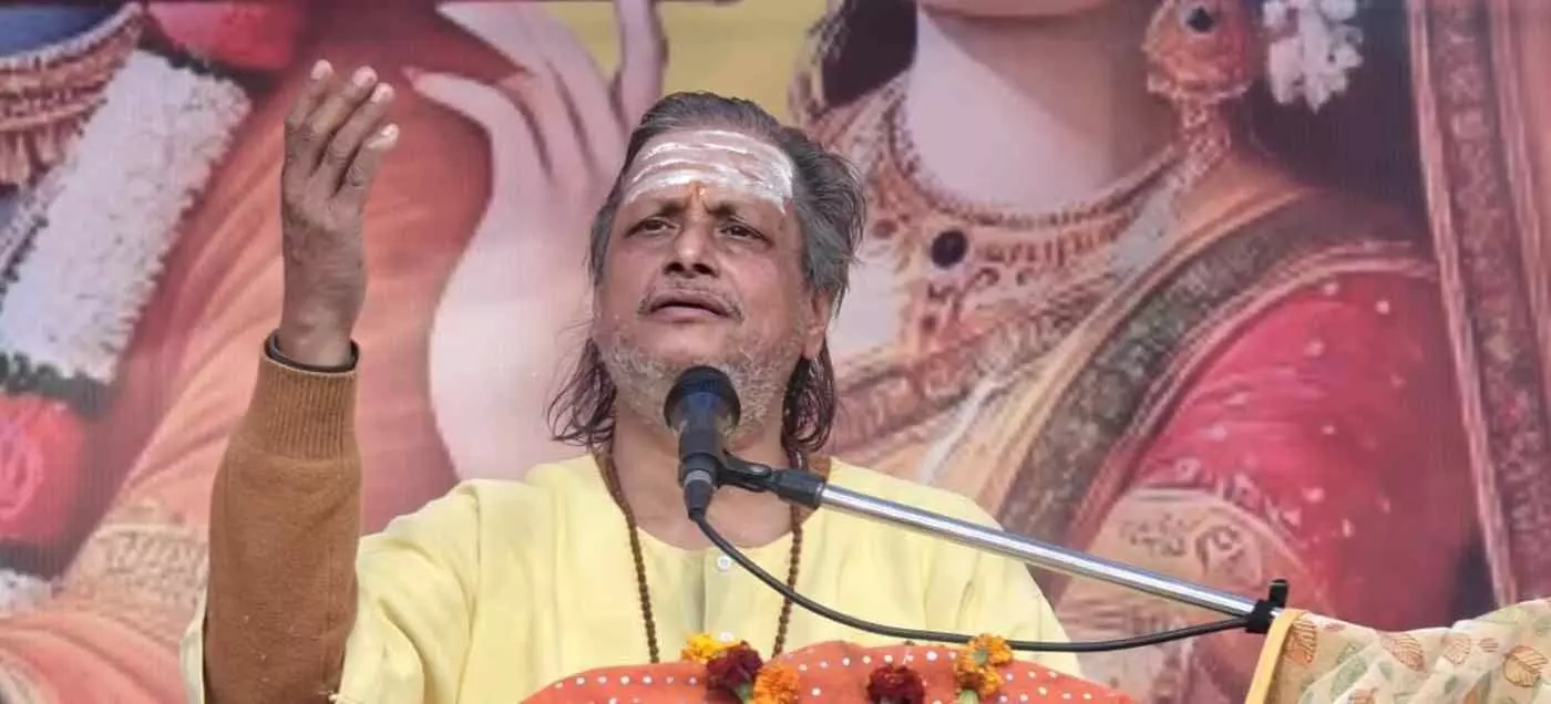 कोटा: श्रीराम के आदर्शों के बिना श्रीकृष्ण की प्राप्ति संभव नहीं, भीमेश्वर महादेव मंदिर में उमड़ा जनसैलाब