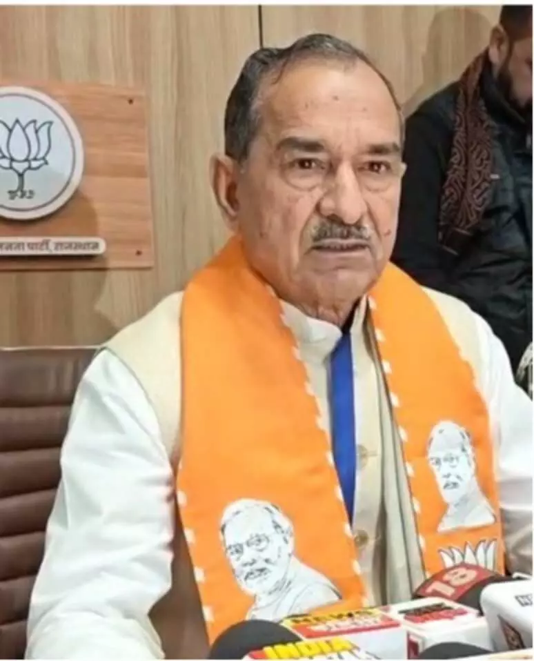 जयपुर: मदन राठौड़ का कांग्रेस पर तीखा प्रहार, बोले— राम नाम से आपत्ति क्यों और गांधी को हमने नहीं कांग्रेस ने भुलाया