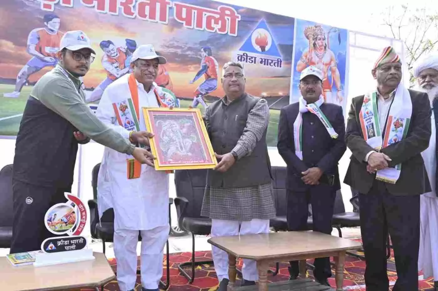 पाली के खेल मैदान में कबड्डी का महाकुंभ: कैबिनेट मंत्री जोराराम कुमावत ने ताल ठोककर किया प्रतियोगिता का आगाज