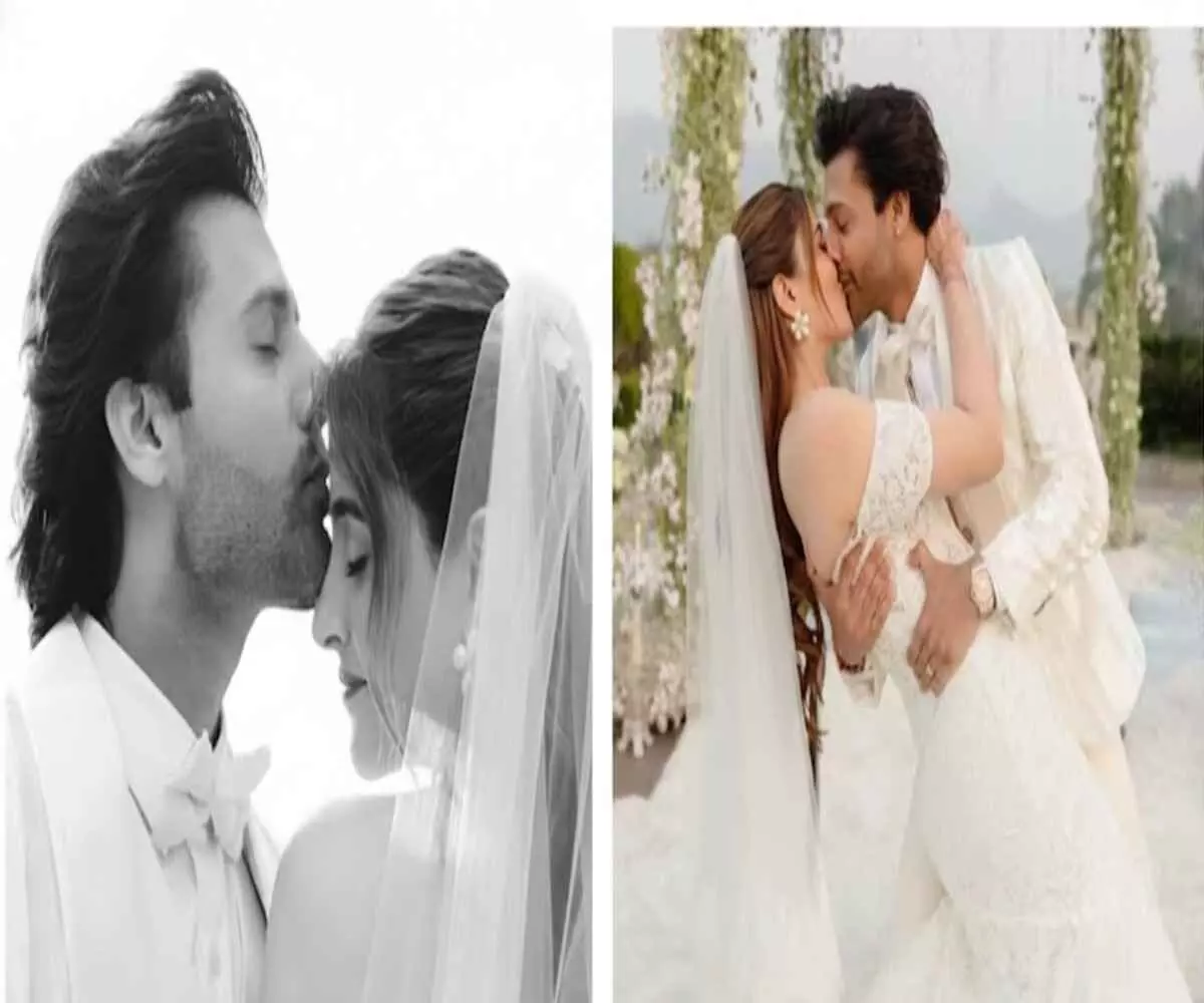 the first glimpse of Stebin Ben and Nupur Sanons wedding created a stir on the internet. the first glimpse of Stebin Ben and Nupur Sanons wedding created a stir on the internet.