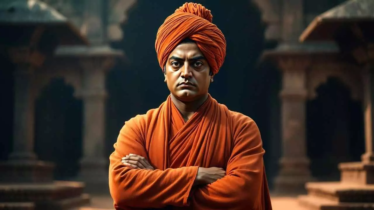 Swami Vivekananda give this surprising mantra Ai Generated Image Swami Vivekananda give this surprising mantra Ai Generated Image