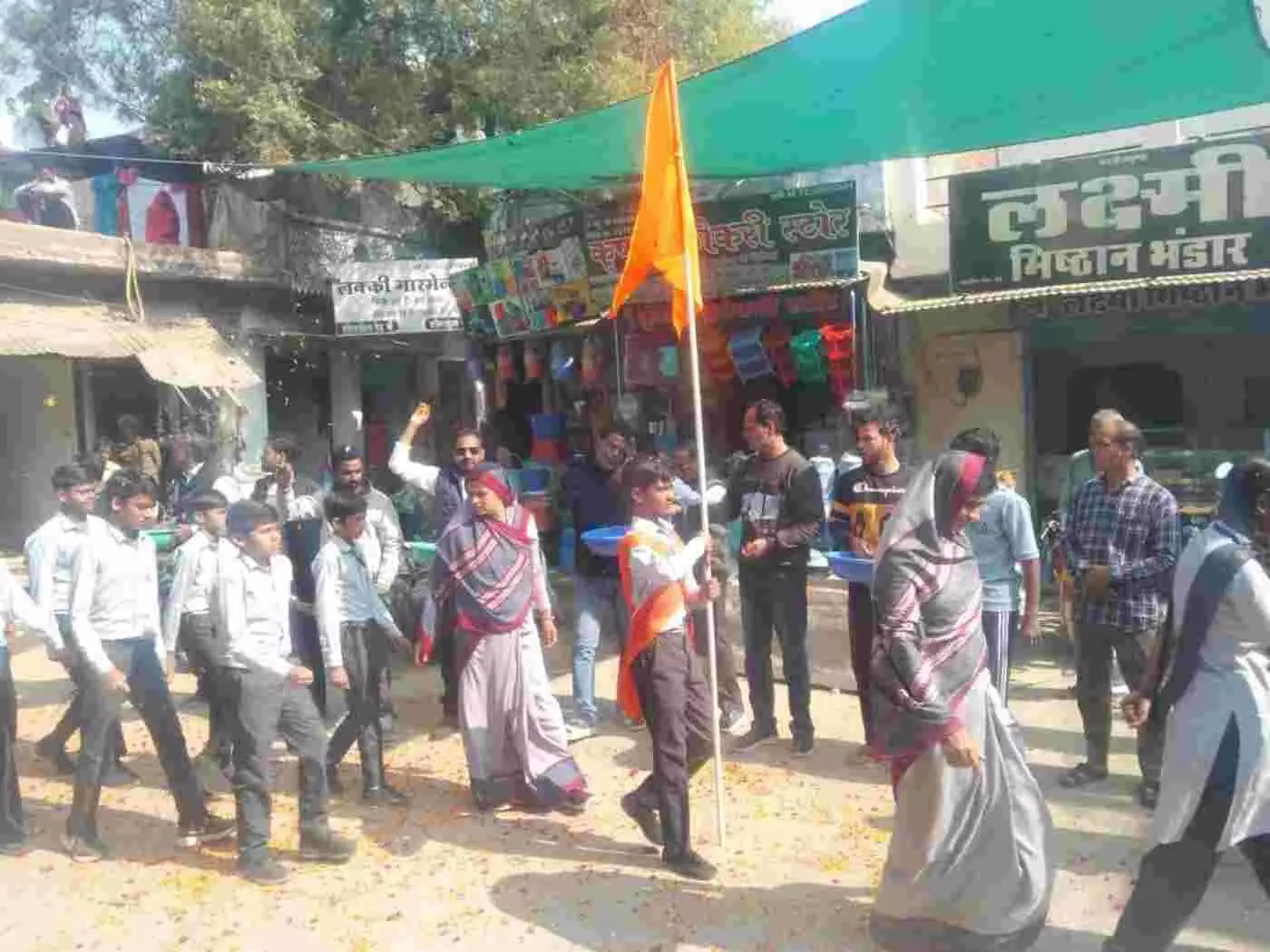 बेगूँ: स्वामी विवेकानंद जयंती पर घोष की लहरों के साथ गूँजी राष्ट्रभक्ति, भव्य पथ संचलन में उमड़ा जनसैलाब