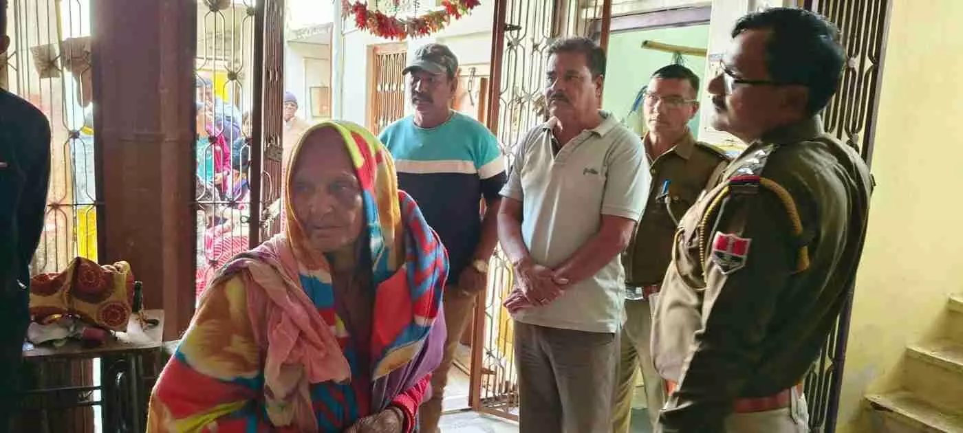 आमेट में मानवता शर्मसार: 80 वर्षीय बुजुर्ग महिला को बंधक बना लाखों के जेवर लूटे, जाते समय बदमाश छू गए पैर
