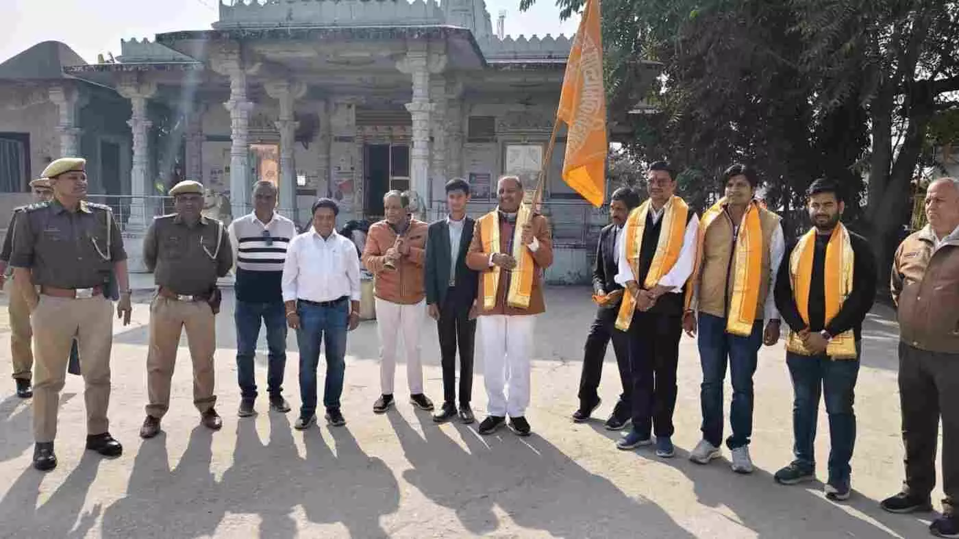 निम्बाहेड़ा: स्वामी विवेकानंद जयंती पर विद्या निकेतन के छात्र-शक्ति का शंखनाद, पथ संचलन से गुंजायमान हुआ नगर