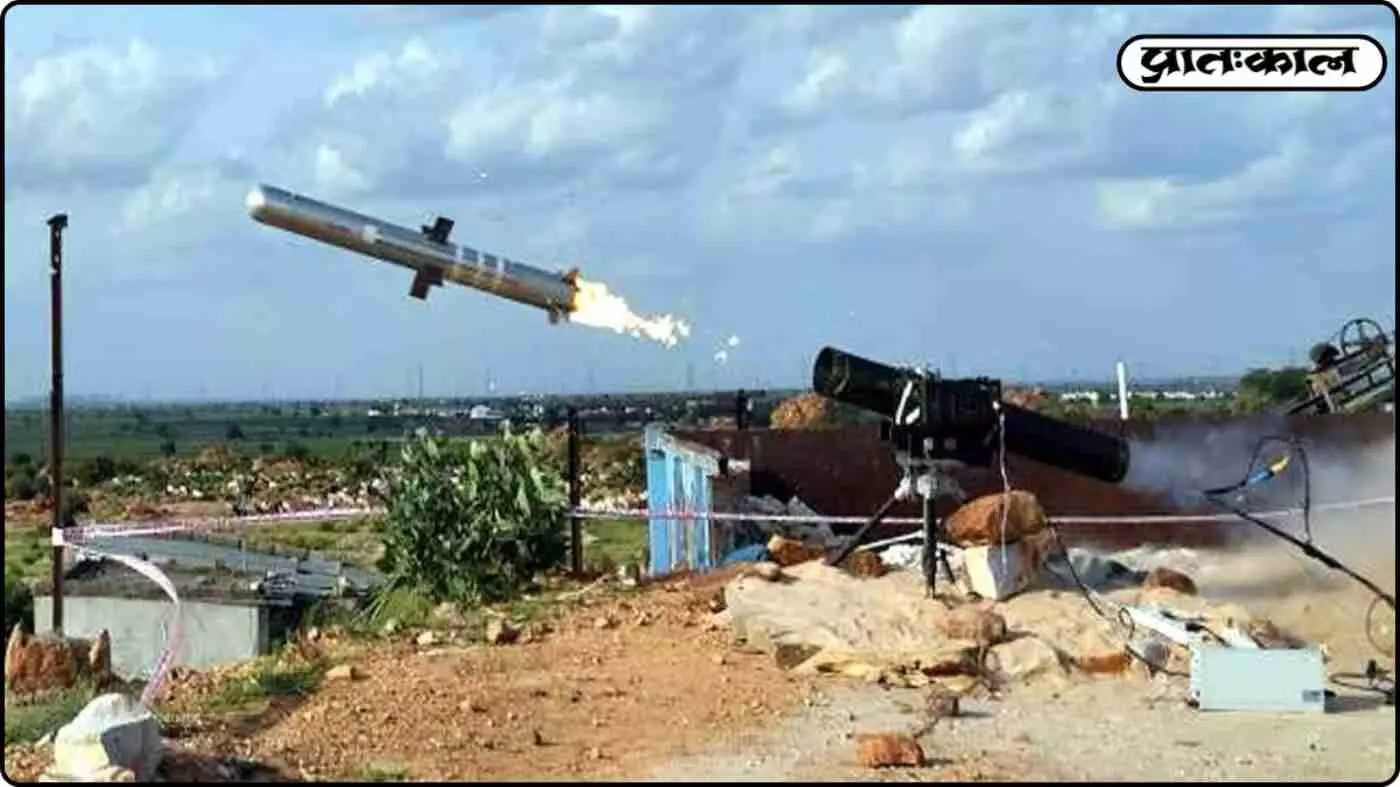 DRDO की बड़ी कामयाबी: स्वदेशी टैंक किलर मिसाइल का सफल टेस्ट; मूविंग टारगेट को पलक झपकते ही किया तबाह DRDO की बड़ी कामयाबी: स्वदेशी टैंक किलर मिसाइल का सफल टेस्ट; मूविंग टारगेट को पलक झपकते ही किया तबाह