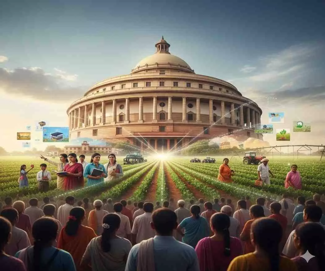 नई नीतियों की दिशा—शिक्षा और कृषि क्षेत्र में सुधार के लिए संसद में प्रस्तावित योजनाओं पर शुरू हुई बहस