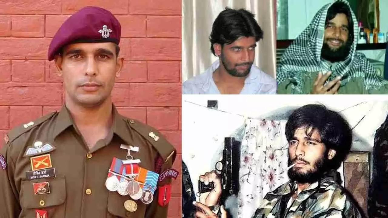 Beard, long hair and Kashmiri attire... 41st birth anniversary of Major Mohit Sharma, who killed Hizbul Mujahideen inside their homes. Beard, long hair and Kashmiri attire... 41st birth anniversary of Major Mohit Sharma, who killed Hizbul Mujahideen inside their homes.