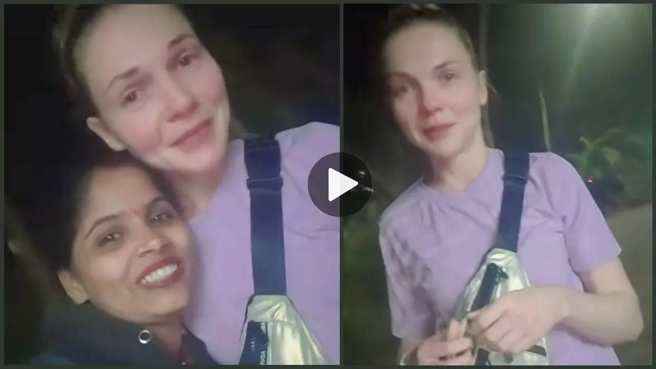 Sindhu Kumari arrived as an angel for a foreign woman who had lost her way in Mumbai