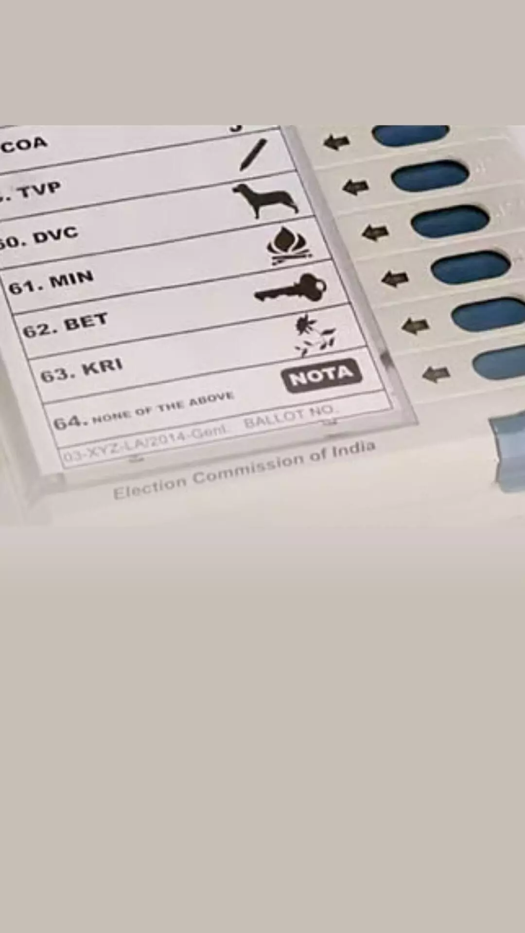 “NOTA: लोकतंत्र की खामोश चीख — क्या यह गुलाबी बटन बदल सकता है भारतीय राजनीति?”