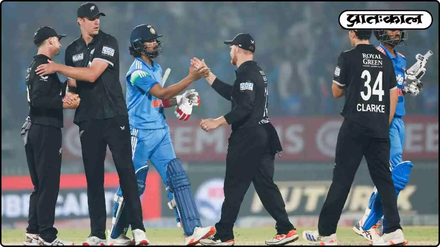 IND vs NZ 2nd ODI: भारत को 200 के करीब पांचवां झटका; जडेजा बने ब्रेसवेल के शिकार