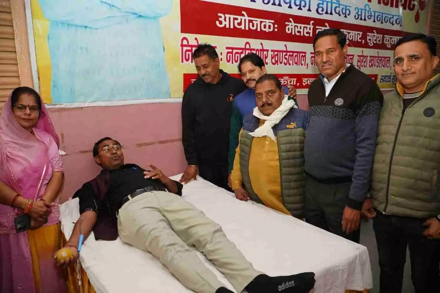 बारां में मकर संक्रांति पर सेवा का महासंगम: नरेश खंडेलवाल के जन्मदिन पर 56 रक्तदाताओं ने पेश की मानवता की मिसाल
