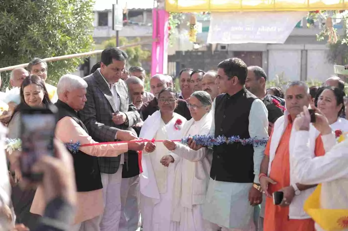भीलवाड़ा में आध्यात्मिक क्रांति: हरणी महादेव रोड पर ब्रह्माकुमारीज़ के भव्य राजयोग केंद्र का हुआ शिलान्यास, उमड़ा जनसैलाब