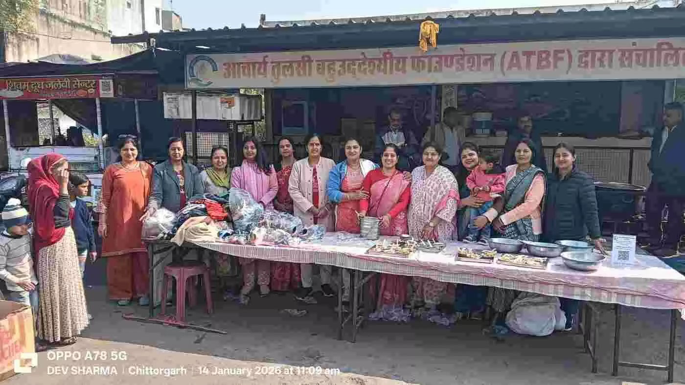 चित्तौड़गढ़ में मानवता की मिसाल: कड़ाके की ठंड में नेकी की दीवार ने हजारों चेहरों पर बिखेरी मुस्कान