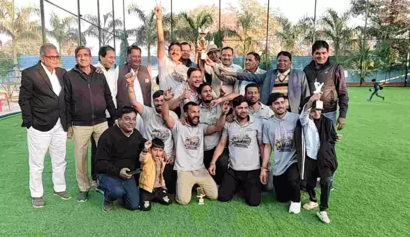 निंबाहेड़ा मंडी में गेहूं सुपर किंग्स का विराट विजय शंखनाद: गार्लिक वारियर्स को रोमांचक शिकस्त देकर कब्जाई ट्रॉफी