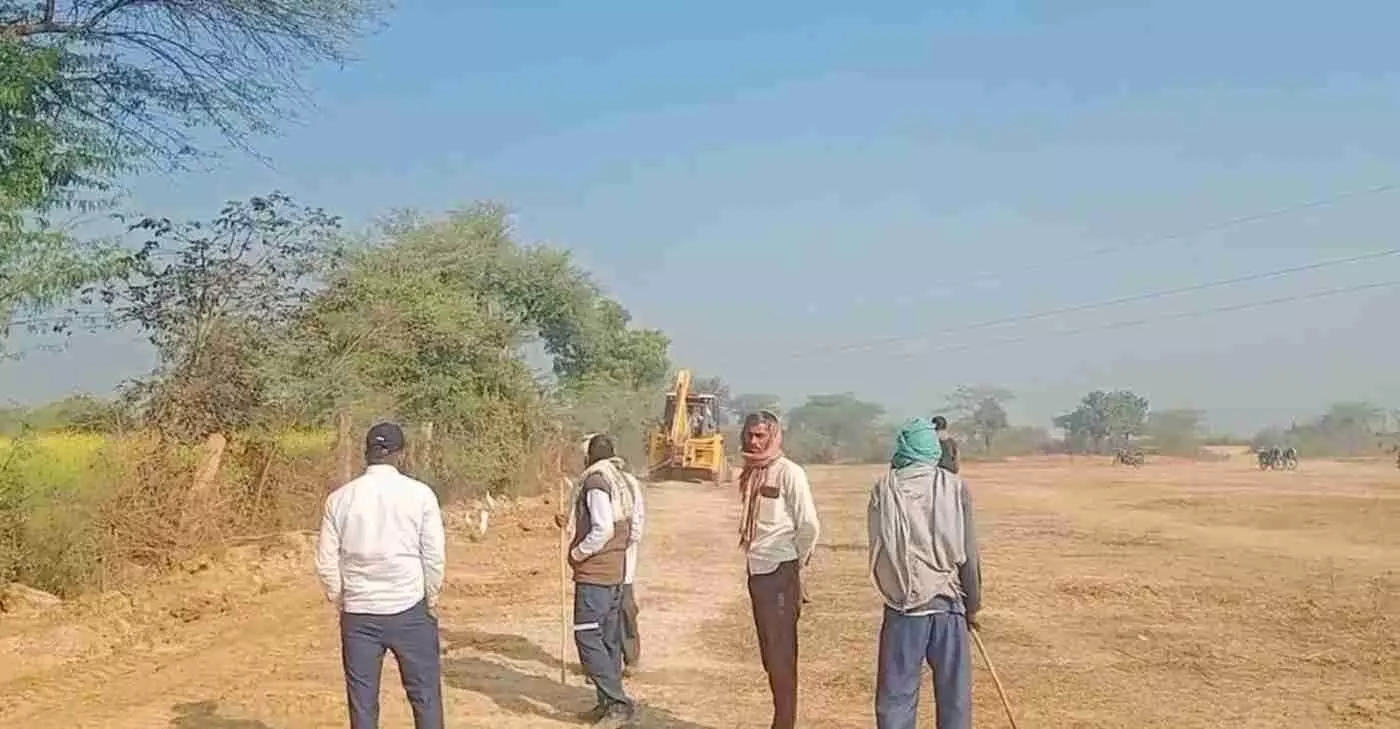 बयाना के स्वास्थ्य क्षेत्र में बड़ा बदलाव: हरनगर में उप जिला अस्पताल की चारदीवारी का काम शुरू, अब नहीं जाना पड़ेगा जयपुर-भरतपुर