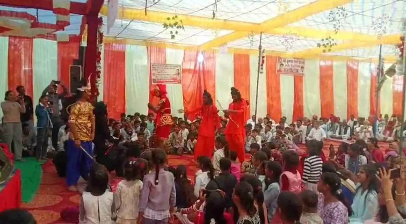 आकोलागढ़ में रामकथा का भव्य समापन: दंड के साथ दया भी है आवश्यक, पूजा मेनारिया ने श्रीराम के आदर्शों से किया जनमानस को मंत्रमुग्ध
