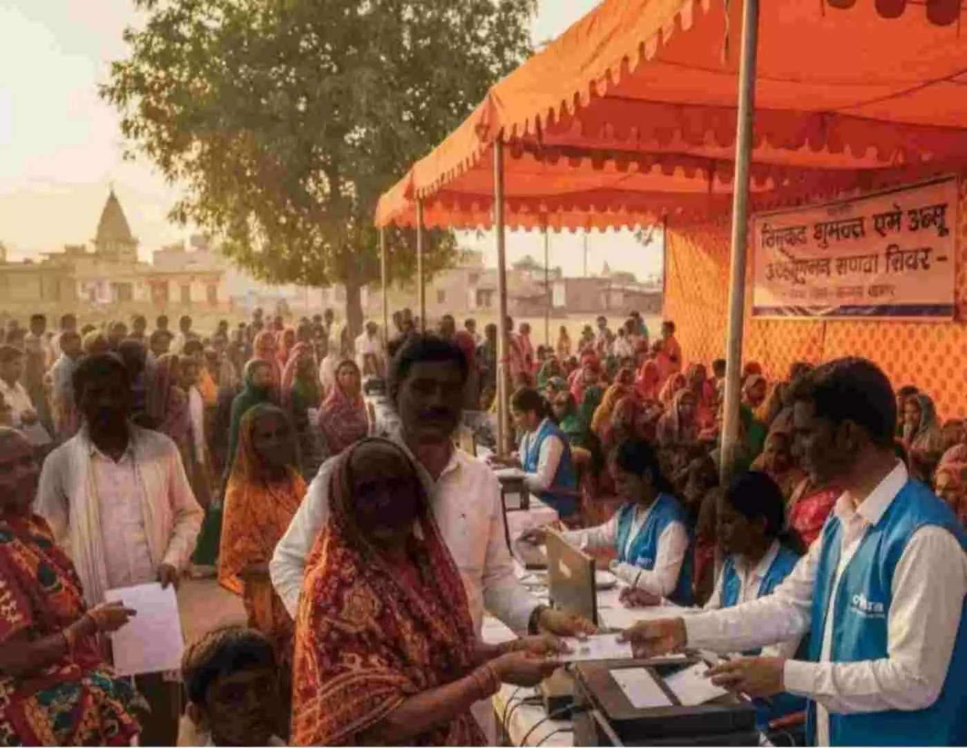 Ai generated image-सवाई माधोपुर: घुमन्तु समुदाय के हक के लिए सरकार की बड़ी पहल, अब चौखट पर बनेंगे पहचान और आधार कार्ड