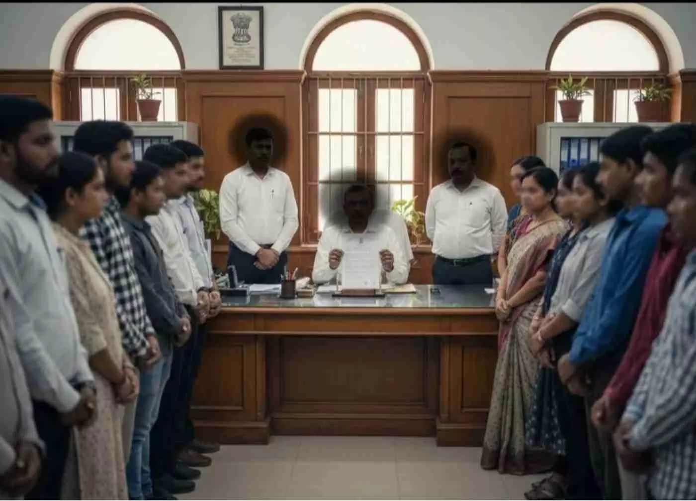 Ai generated image-सवाई माधोपुर में कनिष्ठ सहायकों की टंकण परीक्षा का परिणाम जारी: 18 में से मात्र 4 ही पार कर पाए सफलता की दहलीज