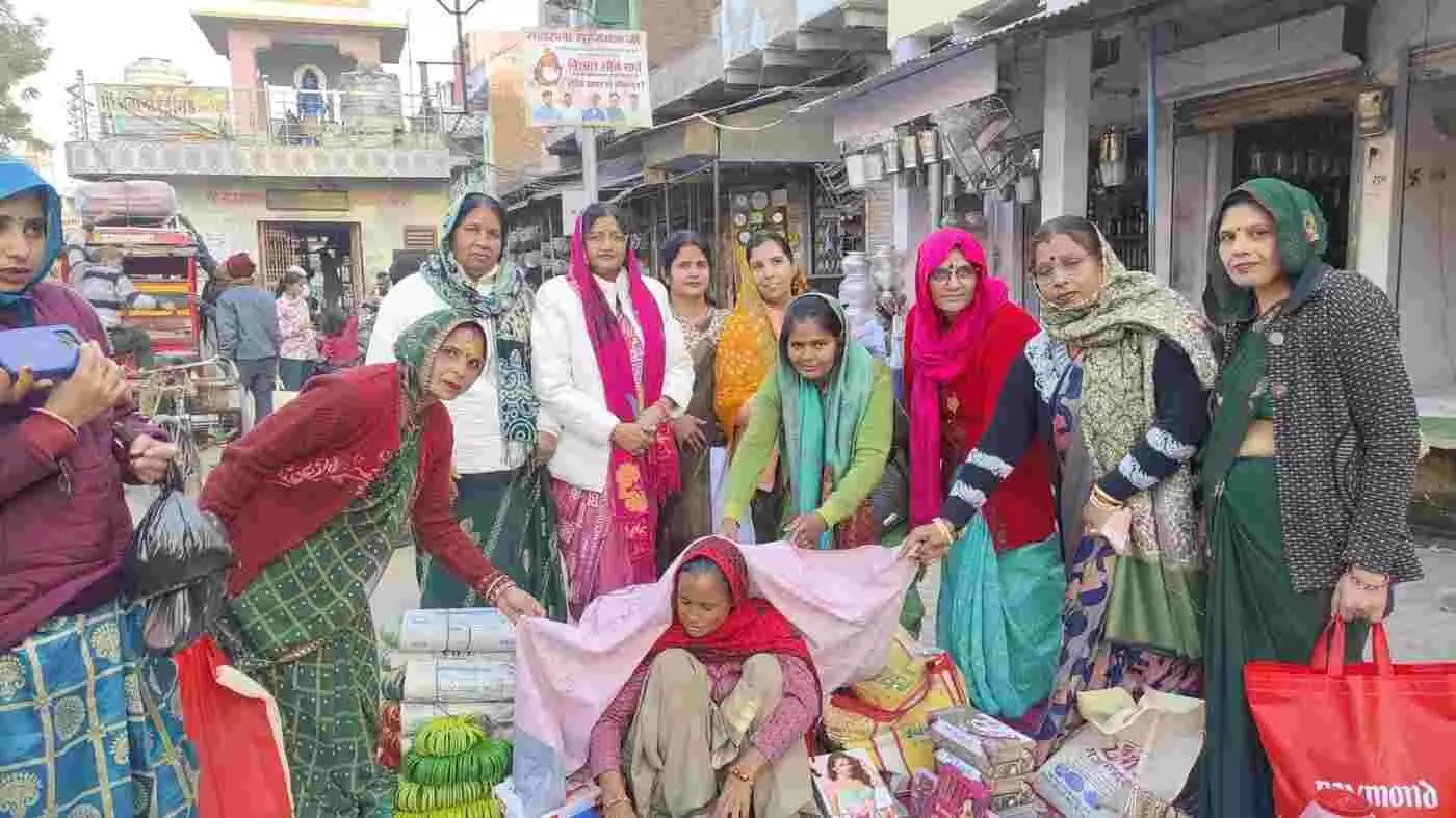 डीग: मकर संक्रांति पर ‘रोशनी’ ने बिखेरी सेवा की चमक, जरूरतमंदों के चेहरों पर आई मुस्कान