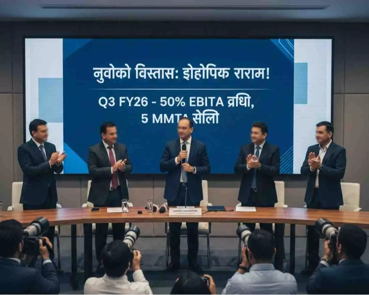 Ai generated image-निम्बाहेड़ा: सीमेंट जगत में न्युवोको विस्टास का धमाका, मुनाफे और विस्तार ने रचा नया इतिहास