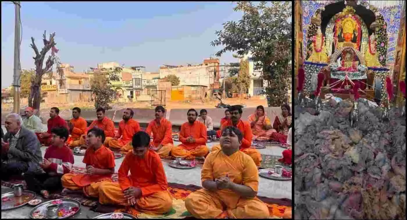 निंबाहेड़ा के श्री शेषावतार कल्लाजी वेदपीठ पर सूर्य उपासना का भव्य समागम, आस्था के महाकुंभ में उमड़ा जनसैलाब