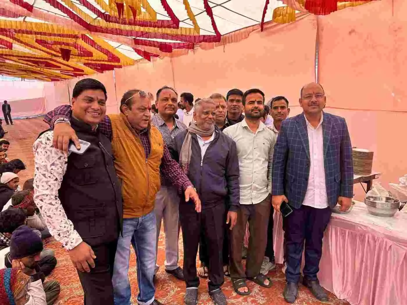 कोटा में मकर संक्रांति पर आस्था का सैलाब: मावा व्यापार संघ के भंडारे में उमड़ी हजारों की भीड़