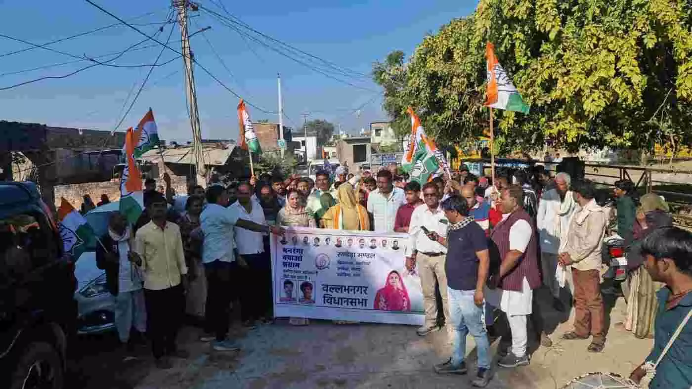 उदयपुर में मनरेगा के अस्तित्व को लेकर आर-पार की जंग: पूर्व विधायक प्रीति शक्तावत के नेतृत्व में कांग्रेस का महासंग्राम