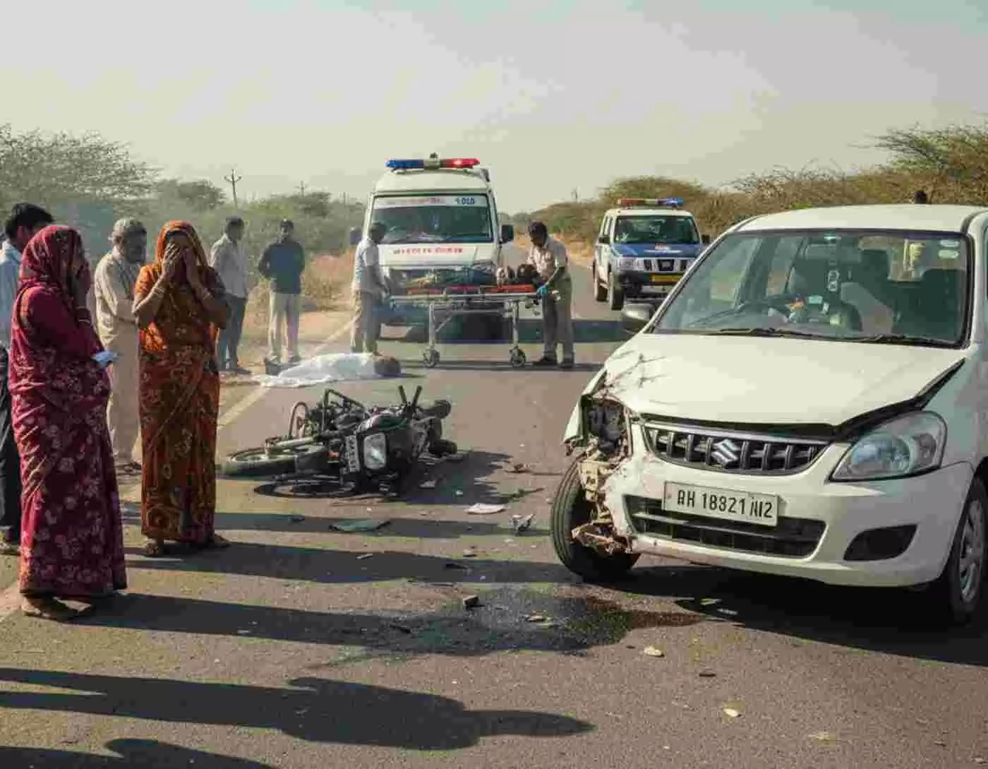 Ai generated image.करौली: रफ्तार का कहर, कार की टक्कर से 10 वर्षीय मासूम की मौत, परिवार में मचा कोहराम Ai generated image.करौली: रफ्तार का कहर, कार की टक्कर से 10 वर्षीय मासूम की मौत, परिवार में मचा कोहराम