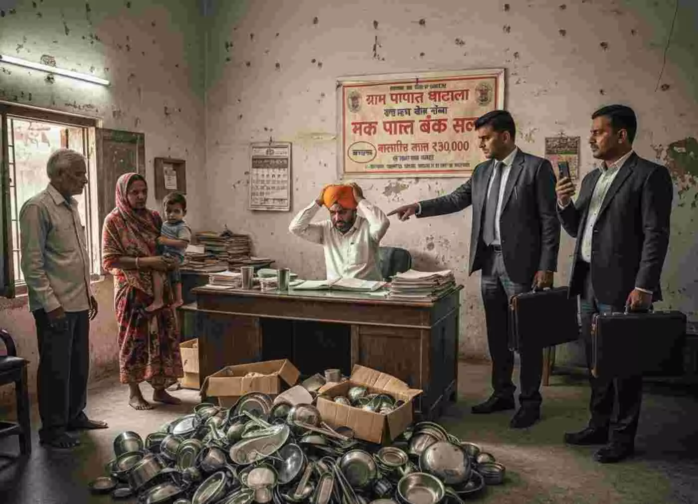 Ai generated image.झालावाड़ में बर्तन घोटाला: गरीबों के निवाले पर अधिकारियों की नजर, 30 हजार के सामान का 1 लाख में भुगतान Ai generated image.झालावाड़ में बर्तन घोटाला: गरीबों के निवाले पर अधिकारियों की नजर, 30 हजार के सामान का 1 लाख में भुगतान