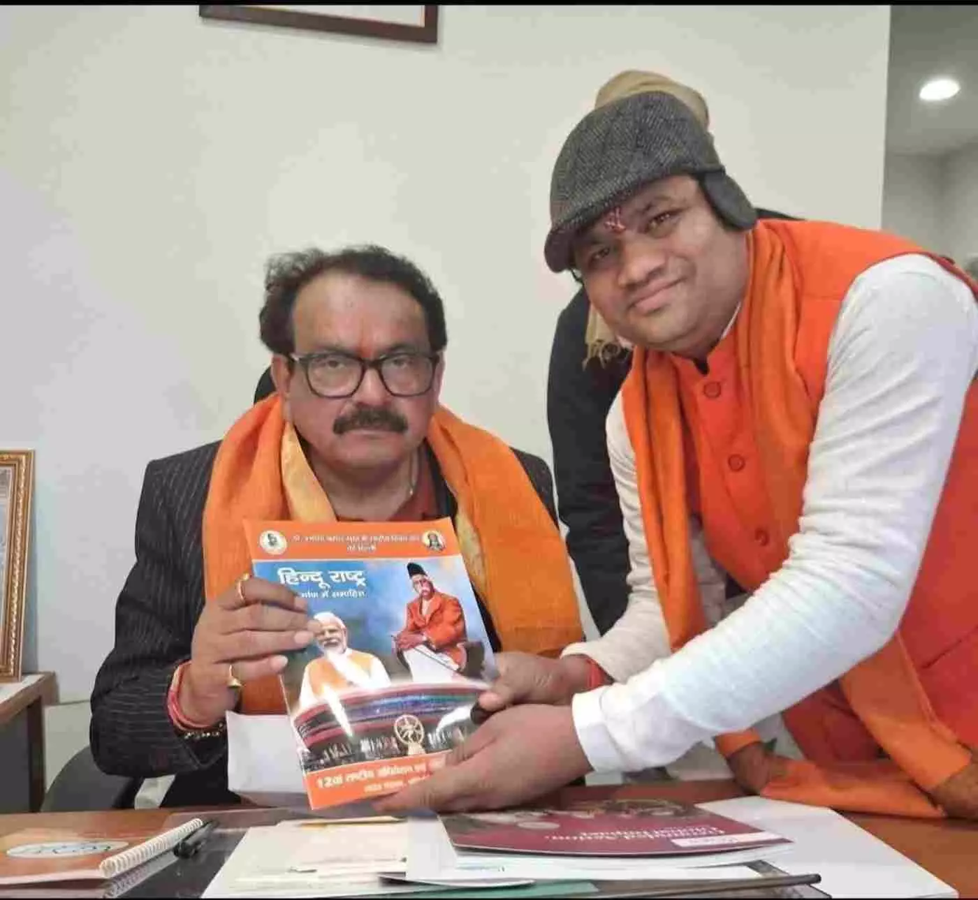 गंगापुर सिटी के राहुल गोयल ने दिल्ली में केंद्रीय मंत्री एस.पी. सिंह बघेल से की शिष्टाचार भेंट, सनातन और राष्ट्र निर्माण पर हुई चर्चा